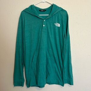 Men’s north face long sleeve hoodie